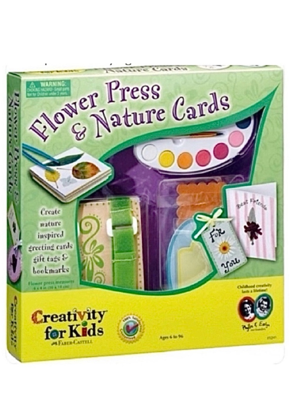 🆕-Creativity for Kids Flower Press & Nature Cards